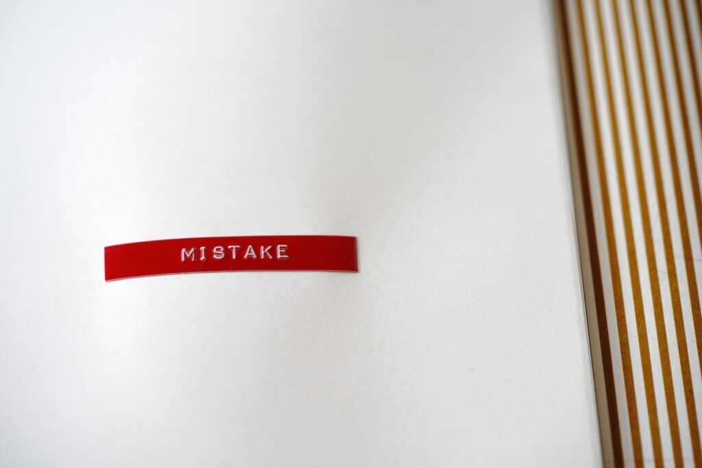 Admitting Mistakes in Leadership